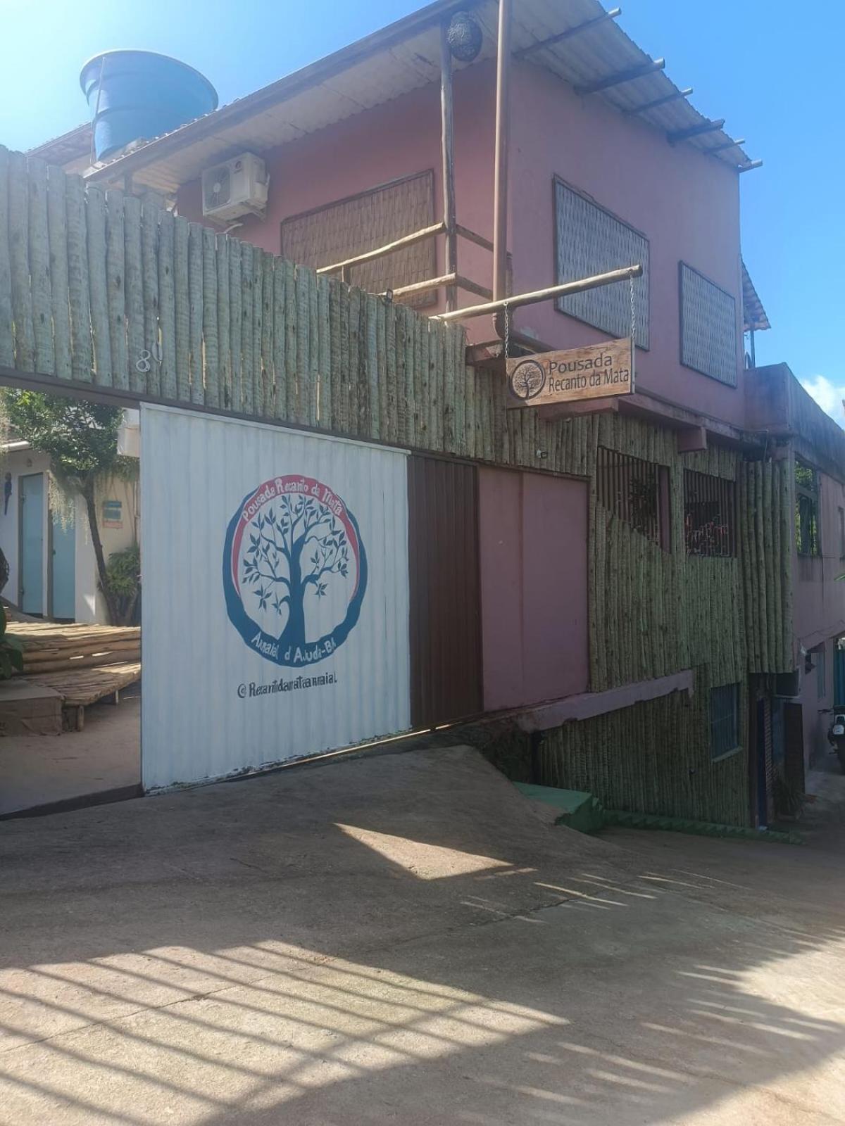 Pousada Recanto Da Mata Porto Seguro Exteriör bild