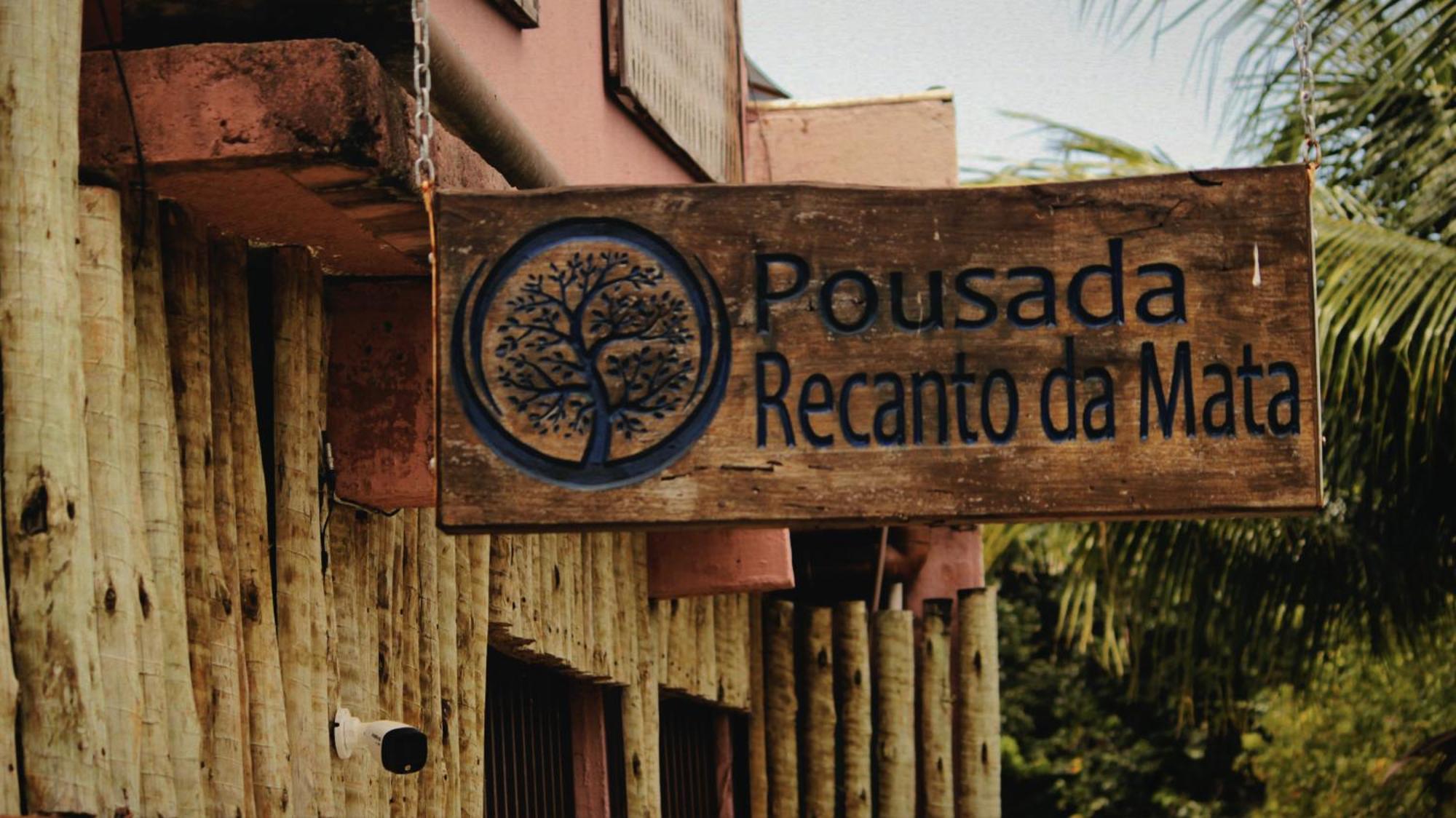 Pousada Recanto Da Mata Porto Seguro Exteriör bild